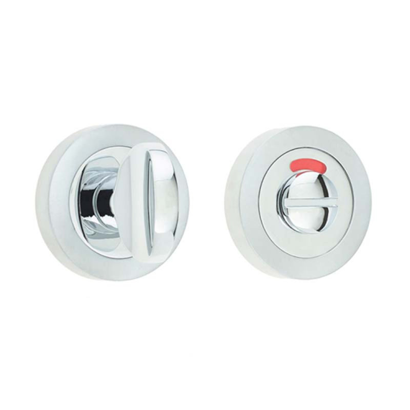 Turn and Release Door Accessory, Polished Chrome/Satin Chrome