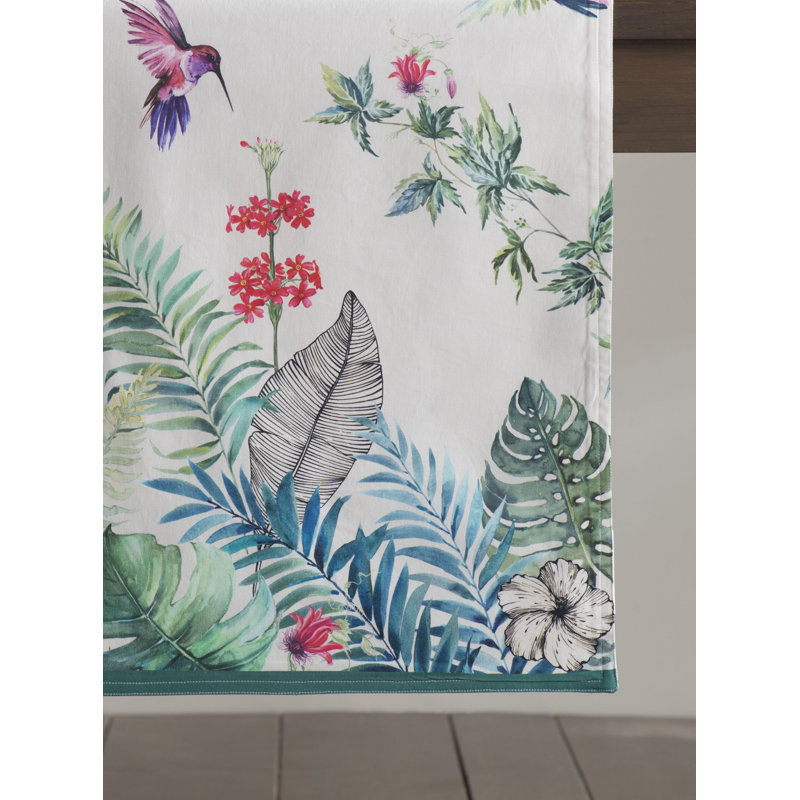 Maison d'Hermine Tropiques 100% Cotton Table Runner - Double Layer - 14.5" x 72", 72" L x 14.5" W