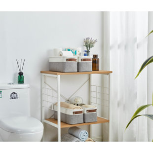 Petits paniers de rangement en tissu