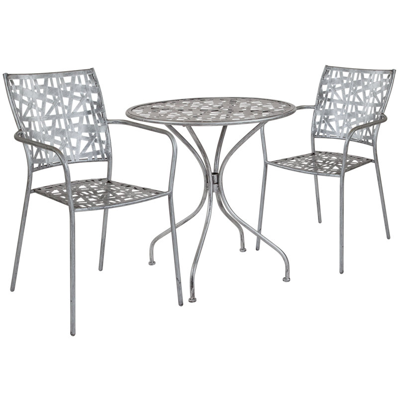 Ensemble de salle à manger 3 pièces Windbrook, H 28 po x l 31,5 po x l 31,5 pi