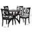 Juila 4 - Person Pedestal Dining Set-124357247