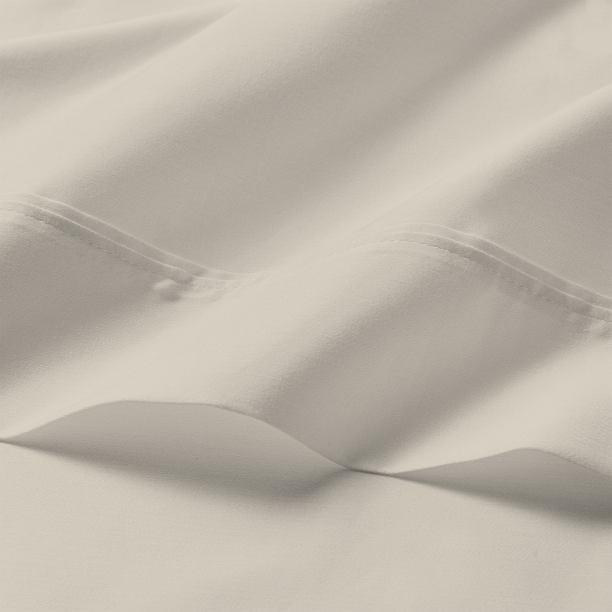 1000TC Ultra-Soft & Silky Luxury Egyptian Cotton Sheet Set, Full, Ivory