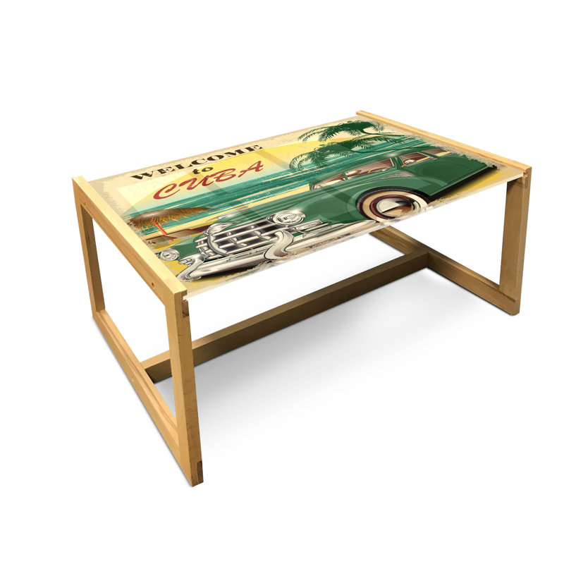 Jafrin Sled Coffee Table, 90cm H x 62cm W x 40cm D
