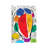 Cubist Multicolor Portrait by Emmanuel Signorino - Wrapped Canvas Print-1641490174