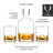 Mountain Crystal Decanter and Tumbler Set