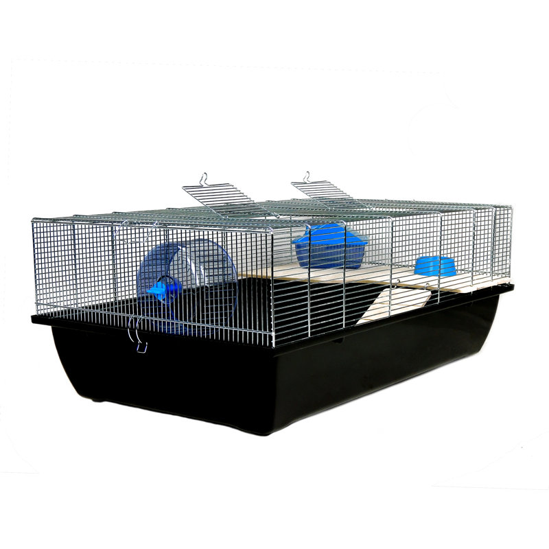 Defelice Small Animal Cage, Black