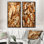 Freshly Bake Biscotti Boulevard - Desserts, ensemble d'art mural sur toile, 2 pièces