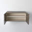 Abstract Block Cabinet-Left-Silver