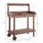 Outsunny 36'' Wooden Potting Bench Work Table With 2 Removable Wheels, Sink, Drawer & Large Storage Spaces, Brown-375475042