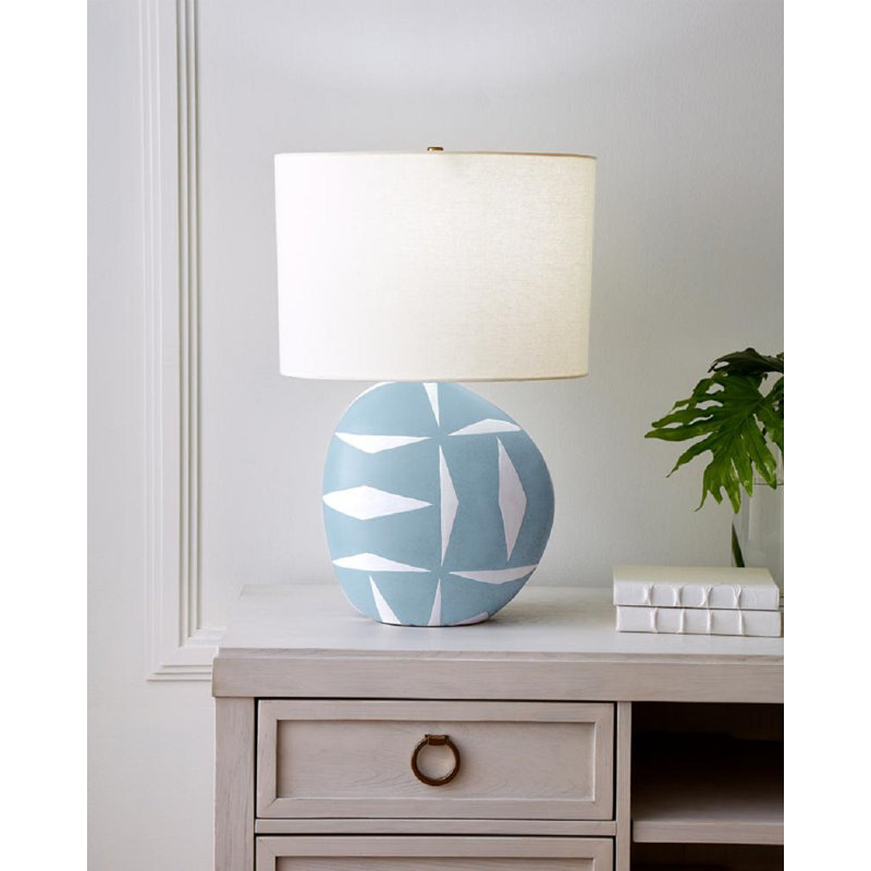 Franz Table Lamp, Semi Matte Lavender