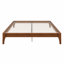 Base de lit plateforme en bois avec support en lattes de bois-118028177