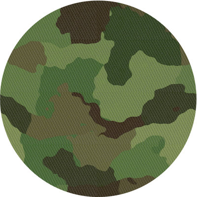 Camouflage Indoor Rug
