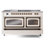 ILVE Nostalgie II Noblesse 60 in Dual Fuel Range 7 Burner, Griddle, Frenchtop-103962545-103962523