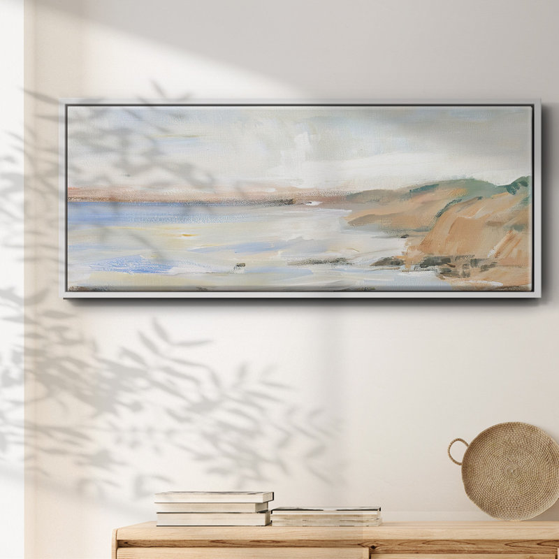 Shoreline Study II- Framed Canvas