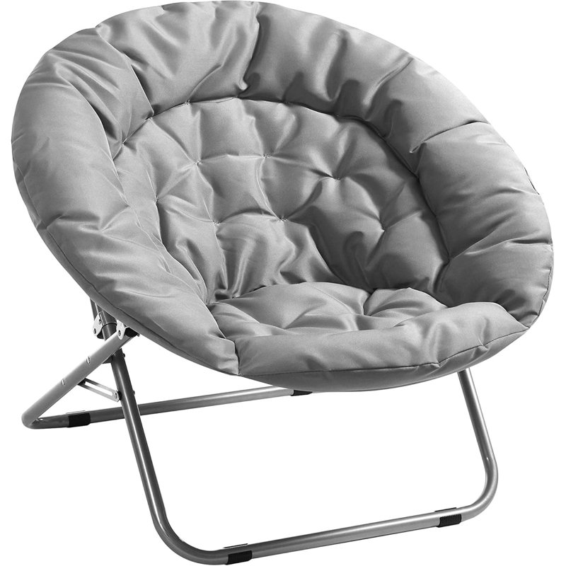 Upholstered Accent Chair, Gray