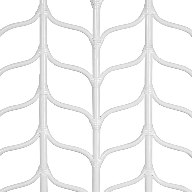 Lit plateforme Ivy, Grand, Blanc