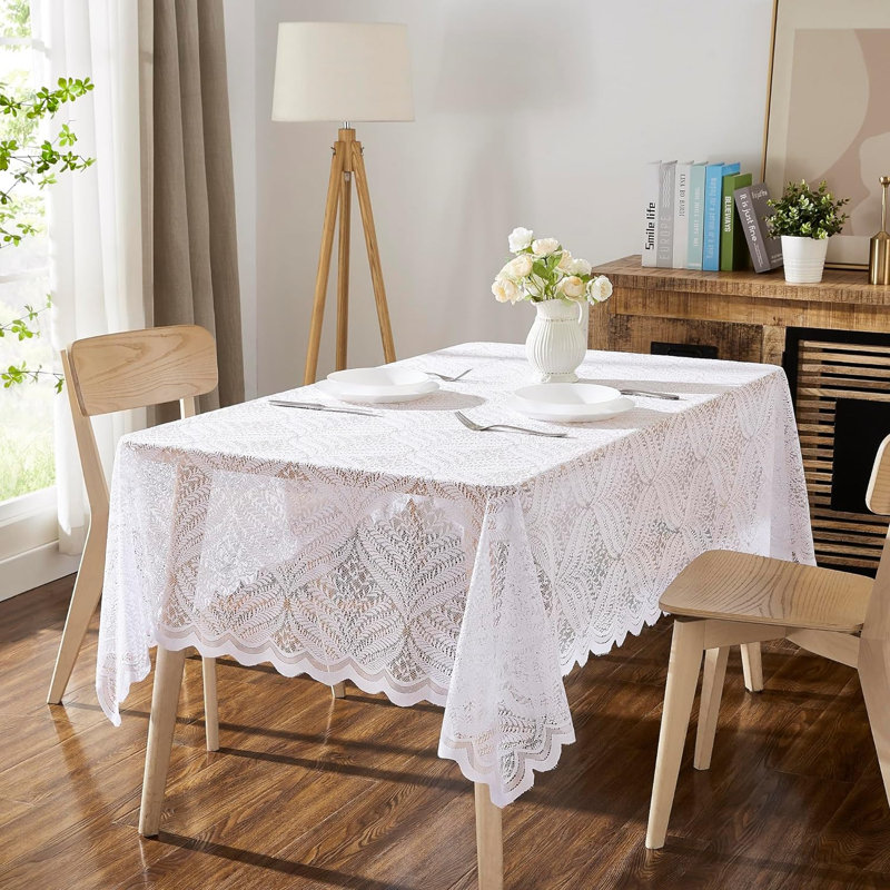 Linge de table Denese, 72 po x 54 po, Blanc
