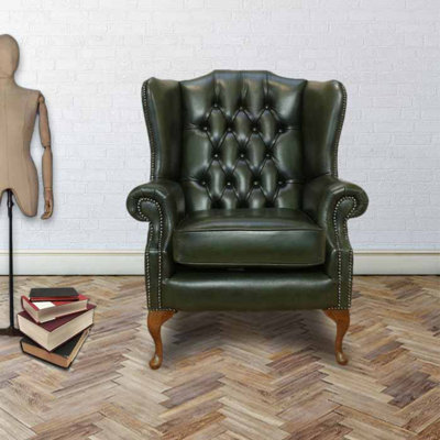 88Cm Wide Tufted Wingback Chair