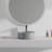 CASAINC Maple 17'' Concrete Circular Bathroom Sink-86669233