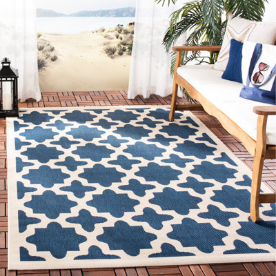 Herefordshire Performance Geometric Indoor/Outdoor Area Rug