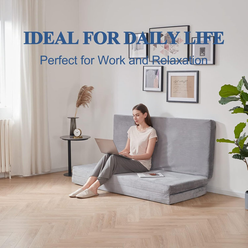 Surmatelas pliant en mousse Tri, Simple extra long