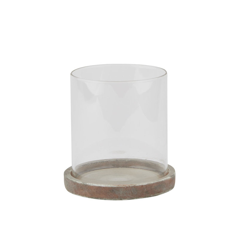 Andrian Ceramic Candle Accessories, Brown, 14cm H x 14cm W x 14cm D