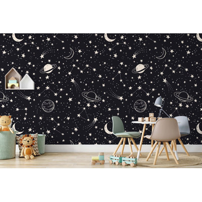 Papier peint amovible Constellations and Stars Astronomical Space Planets Comets