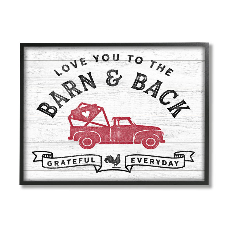  Farmhouse Love You, phrase sur bois, impression, H 11 po x l 14 po x P 1,5 po, Giclée encadrée noir minuit