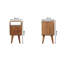 Patoma 30cm W Solid Wood Bedside Table