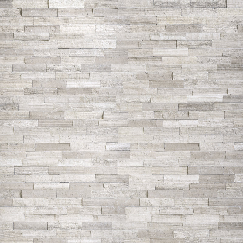Stonecrest 6 in. x 24 in. Split Face Natural Stone Ledger Panel Wall Tile, Cindero