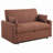 Westwind Copper Upholstered Sleeper Sofa Bed