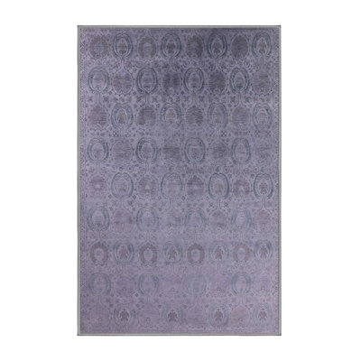 Tapis oriental mauve