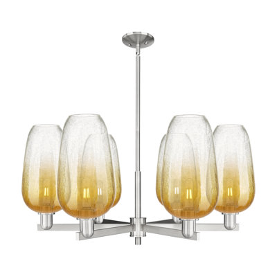 Godalming - 6 Light Stem Hung Chandelier