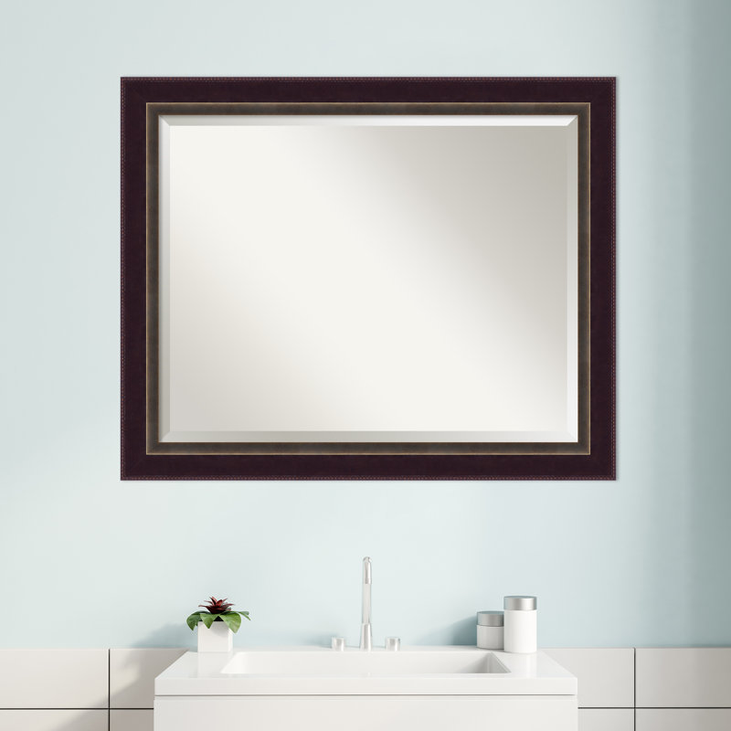 Flat Mirror, 26.5" H x 32.5" W