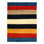 Hand Woven Cotton and Wool Striped Area Rug