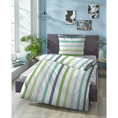 Striped Duvet Cover Set