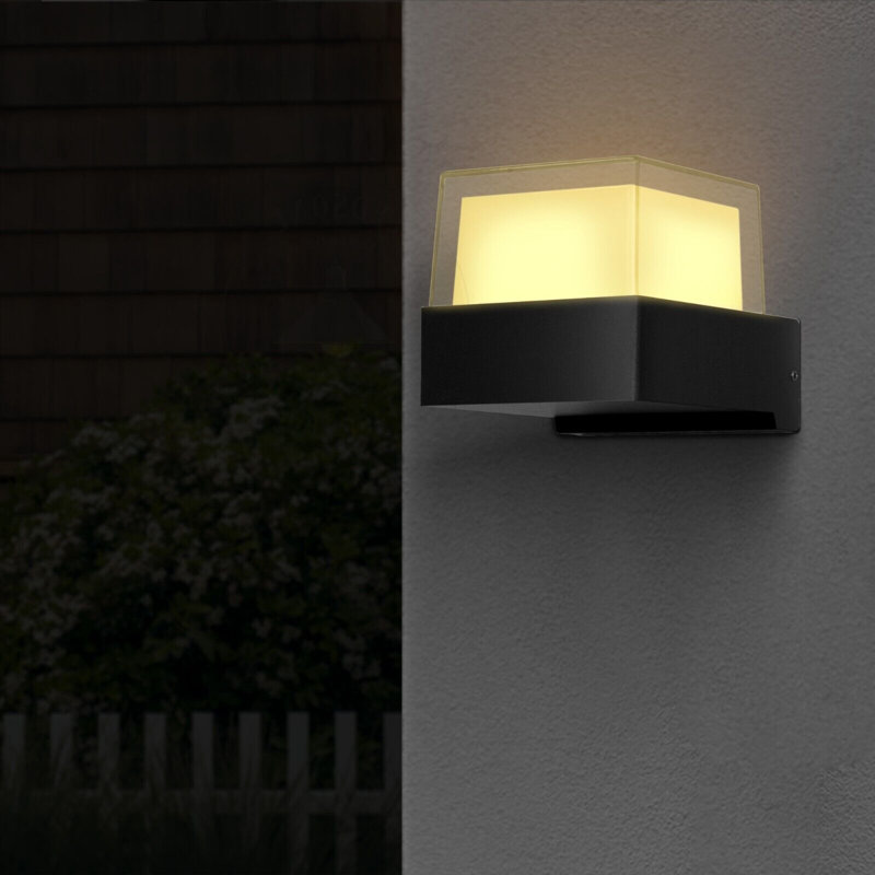 Mirlene 9cm H Integrated LED Outdoor Flush Mount