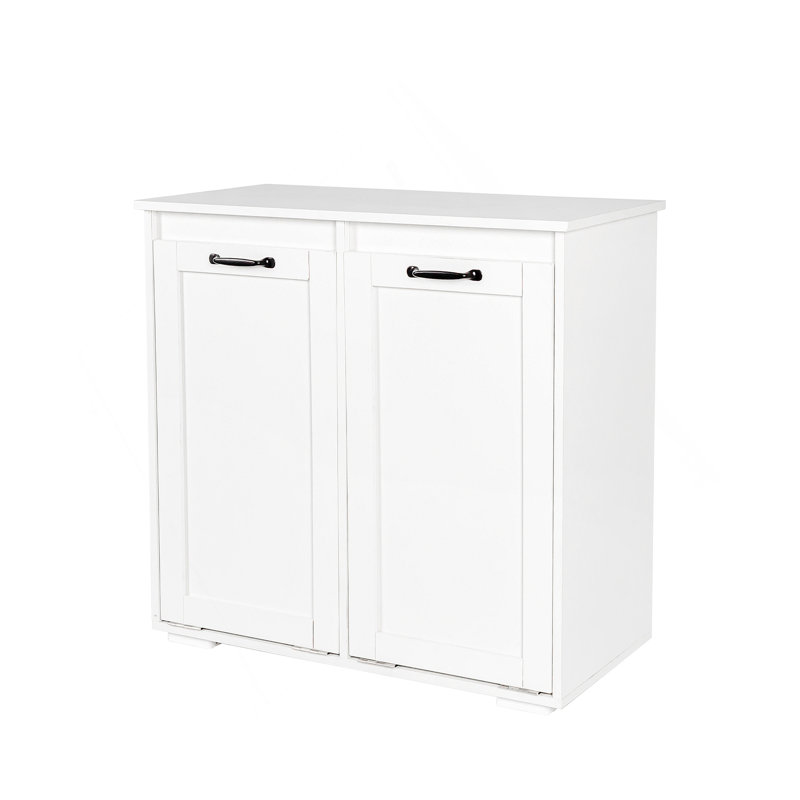Laundry Cabinet ,with 2 Removable Liner Bags