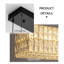 Lustre en cristal 59 po de longueur-120423648