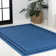 Mariques Classic 2-Stripe Border Washable Blue/Navy Rug