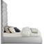 Elessio Linen Textured Fabric Bed-1052716063-1052716064