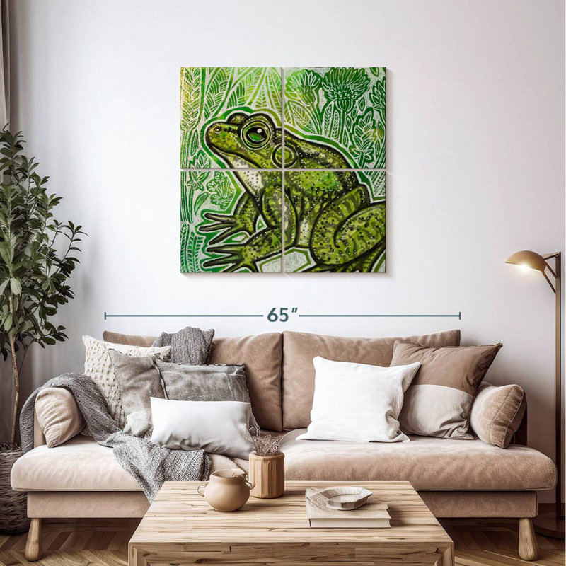 Brampt Little Frog, 38" H x 38" W