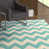 Bleu sarcelle / ivoire
