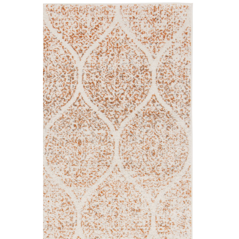 Tapis à motif géométrique Balcom Performance, Carré 4 pi