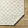 Damier Wool Checkered Area Rug