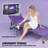 Portable Tanning Chair, Folding Outdoor Chaise Lounge With Adjustable Backrest And Comfortable Fabric