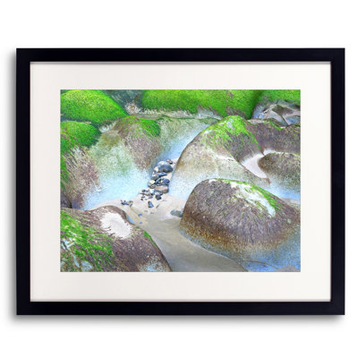 Tidal Rocks Design Print by Bruce Heinemann