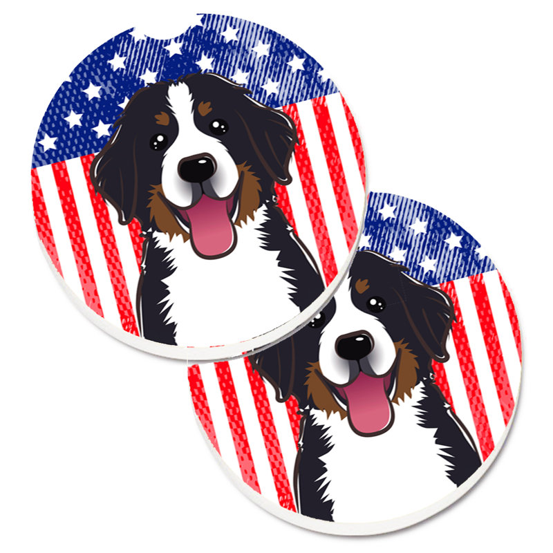 Sous-verre american flag, Bouvier bernois