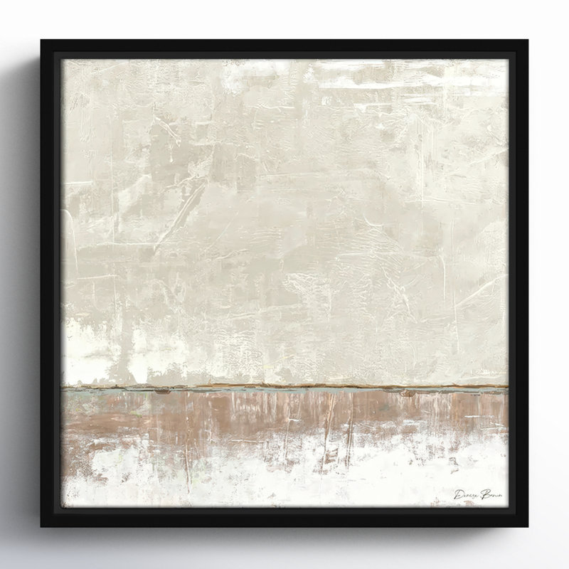 Delevan "Better Days II" Print, 13.5" H x 13.5" W, Espresso