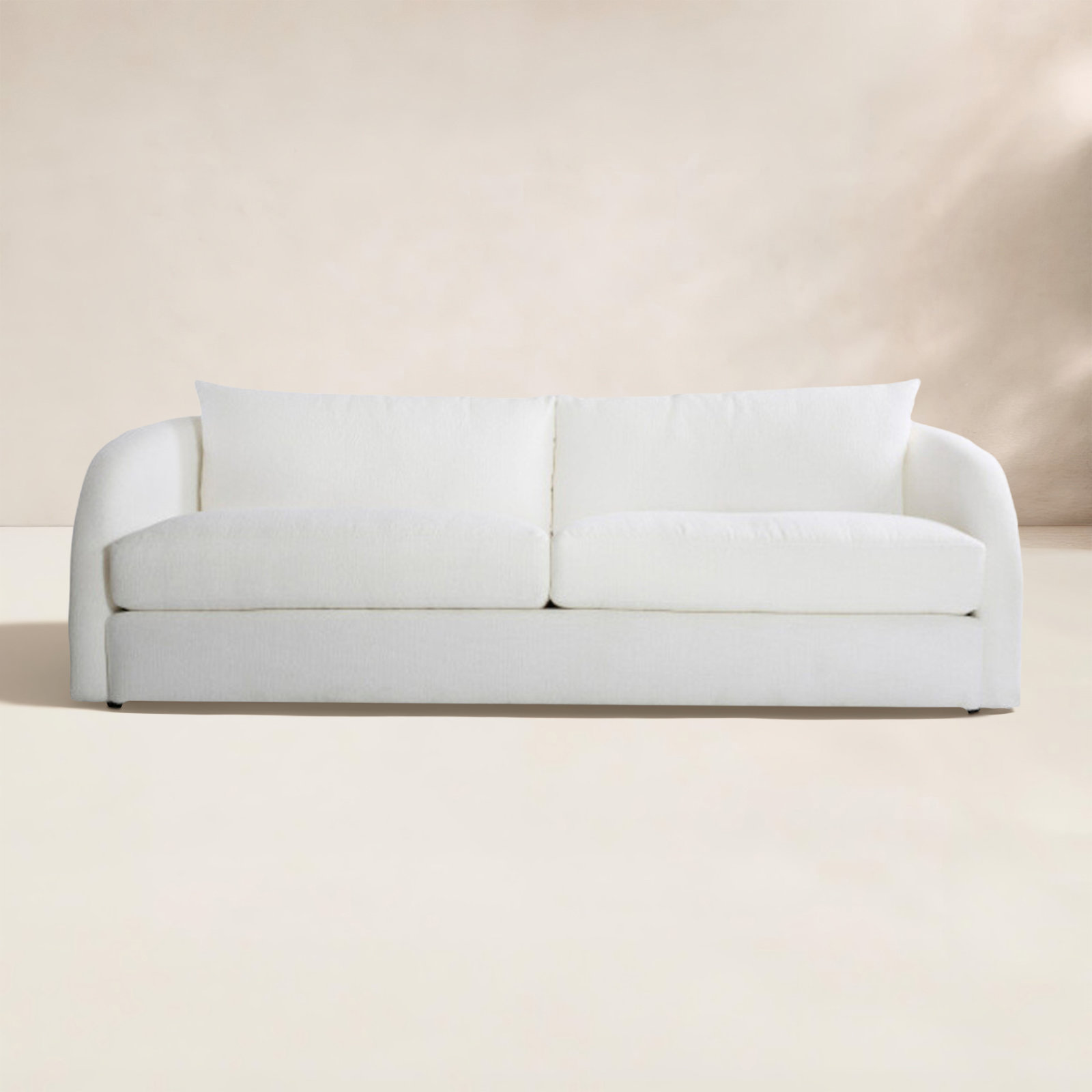 Palermo 95" Patio Loveseat, White Vinyl 6503-000